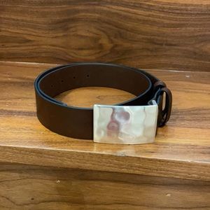 SOLD Silpada brown leather belt